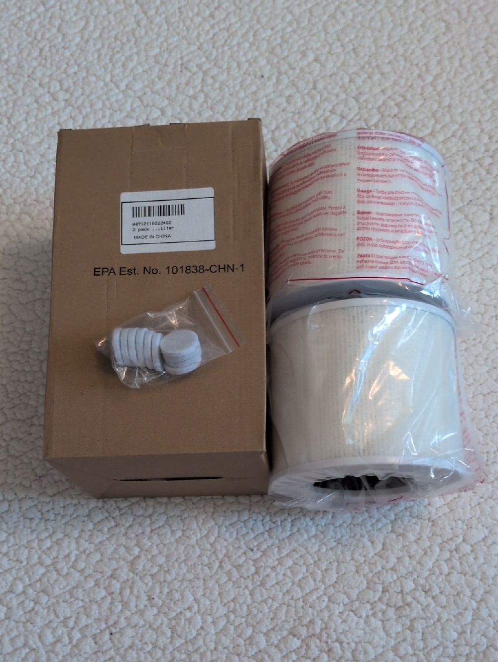 Levoit Core Mini Air Purifier 3 In 1 H13 HEPA High Efficiency Filters